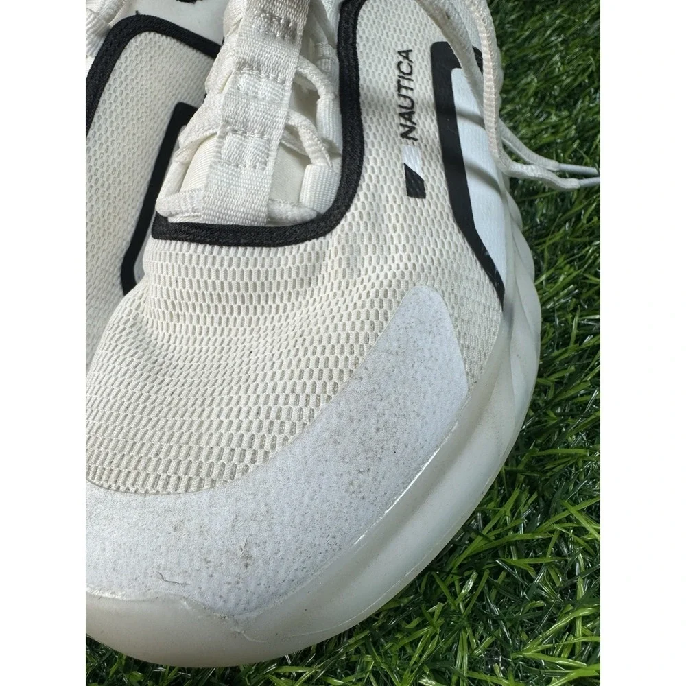 Nautica Liard Men's Athletic Sneakers Size 10 Pre-Owned In‎ Good Condition White